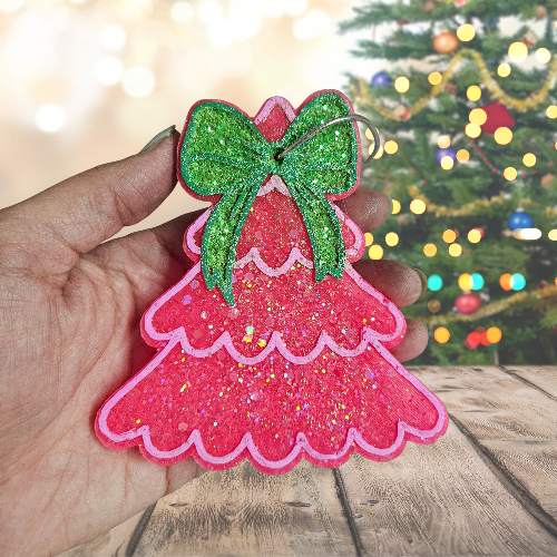 Christmas Tree with bow